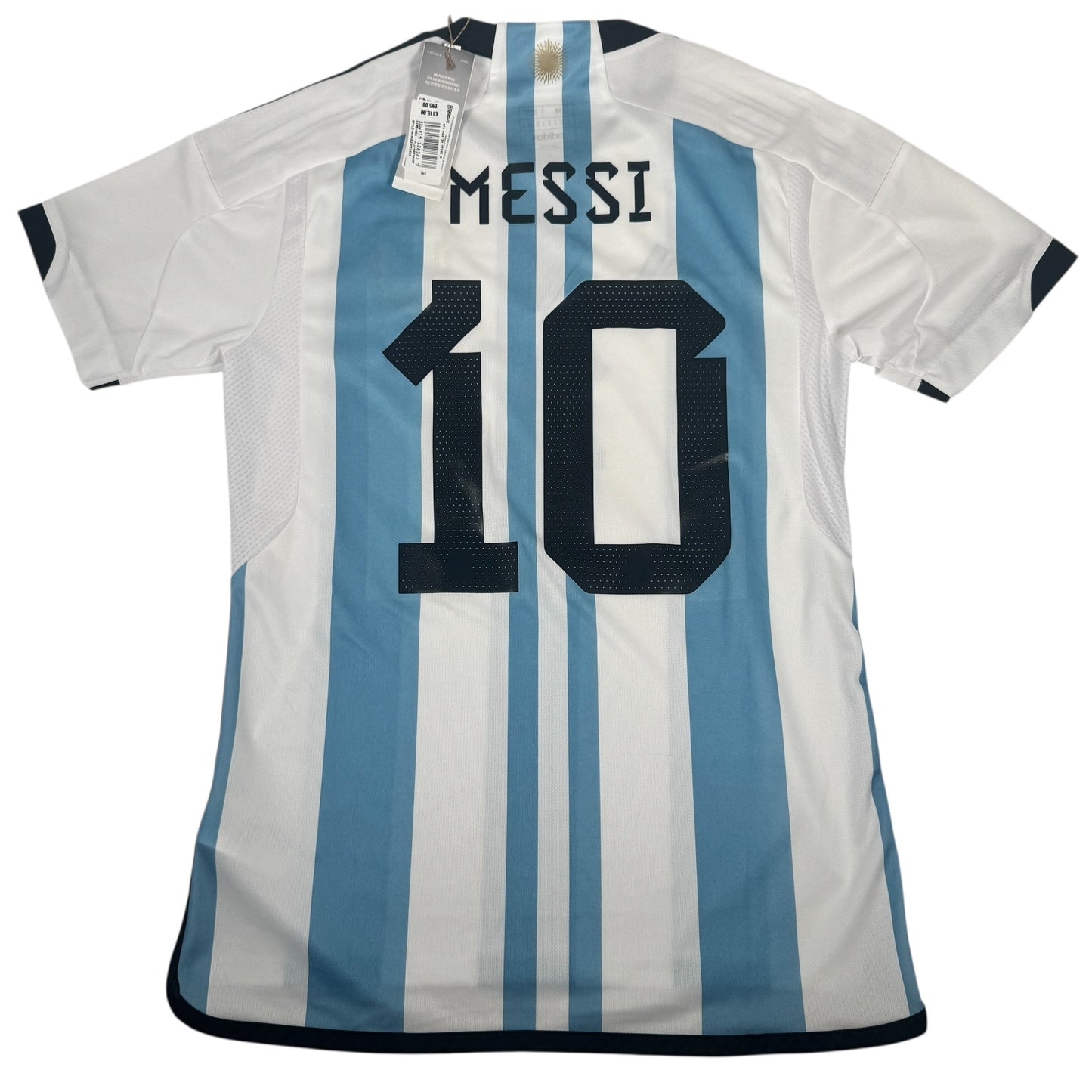 MESSI 10 Argentina 2022/2023/2024 Home Football Shirt Medium BNWT