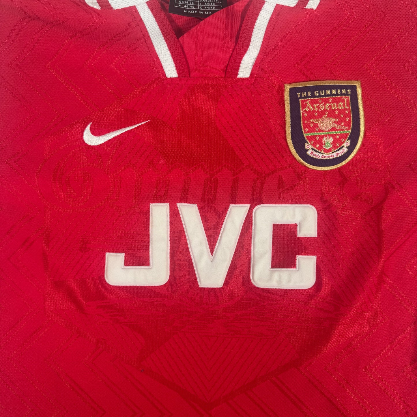 Arsenal 1996/1997/1998 Home Football Shirt Small