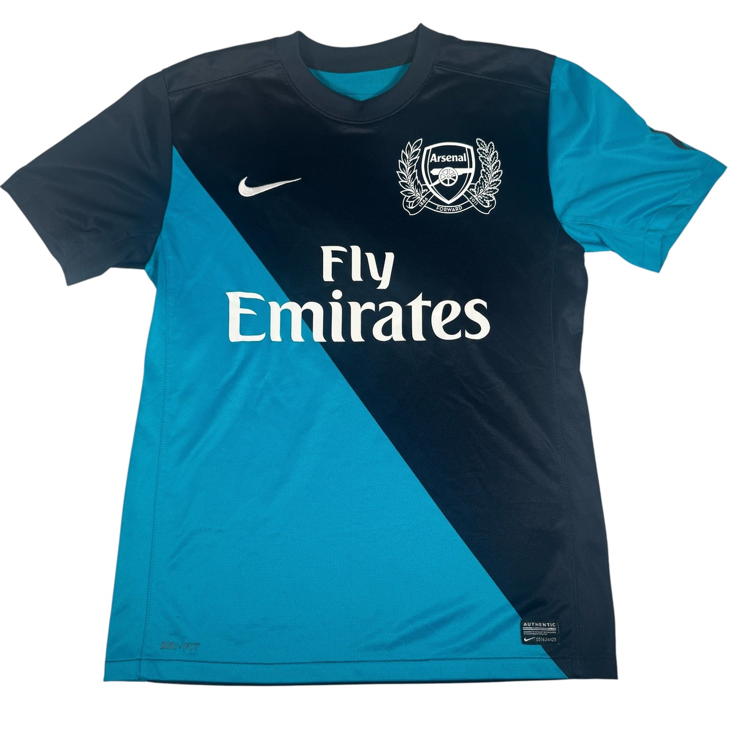 Arsenal 2011/2012 Away Football Shirt Medium