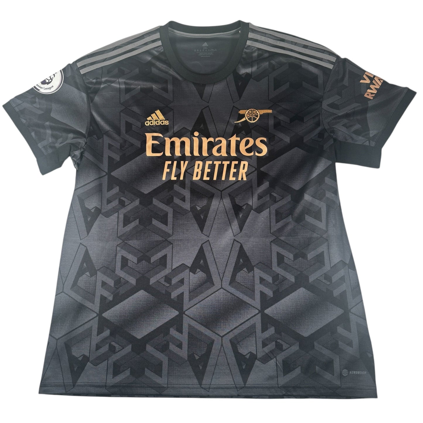 Arsenal 2022/2023 Away Football Shirt 2XL G. JESUS 9