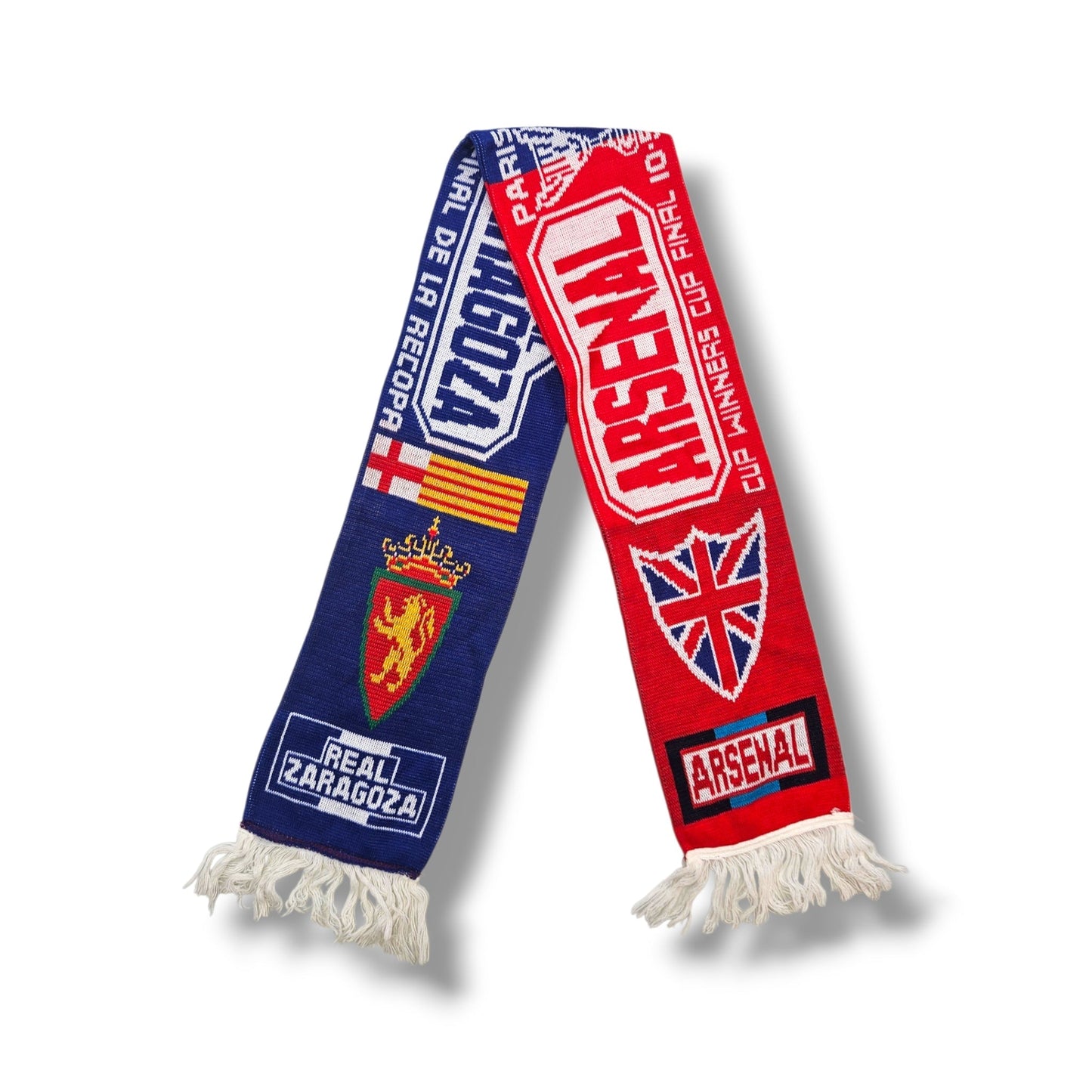 Arsenal Vintage Football Scarf x Real Zaragoza