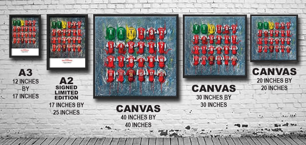 Liverpool FC 20/21 Champions Shirts - A2 Signed Limited Edition Prints