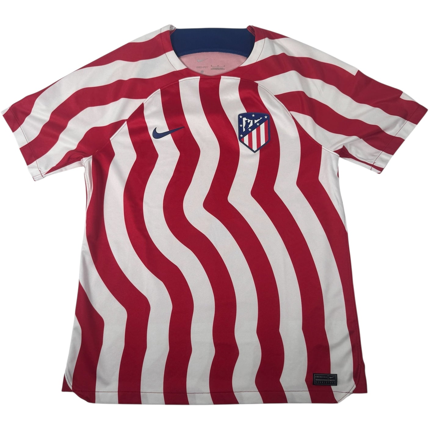 Atletico Madrid 2022/2023 Home Football Shirt Large