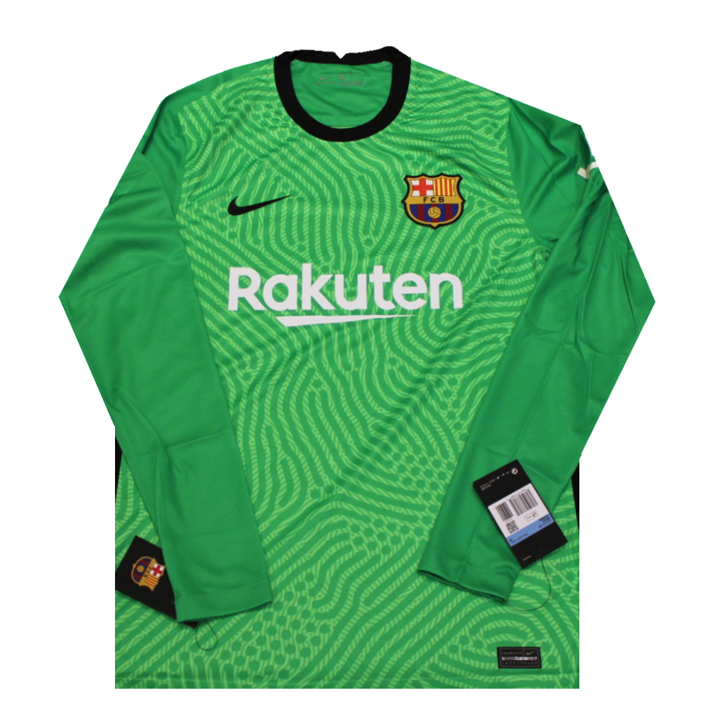 Barcelona 2020-2021 Goalkeeper Football Shirt (BNWT) M
