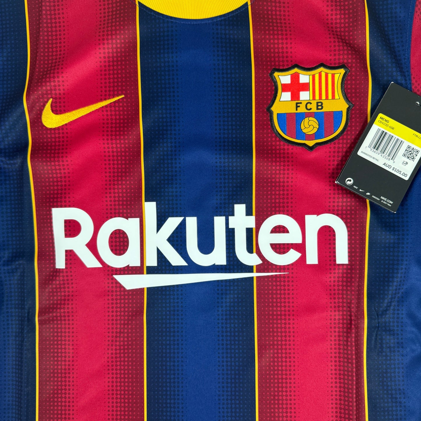 Barcelona 2020/2021 Home Football Shirt Small BNWT