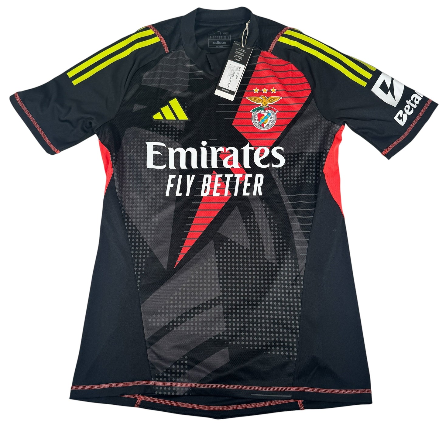 Benfica 2024/2025 Goalkeeper Football Shirt Large BNWT