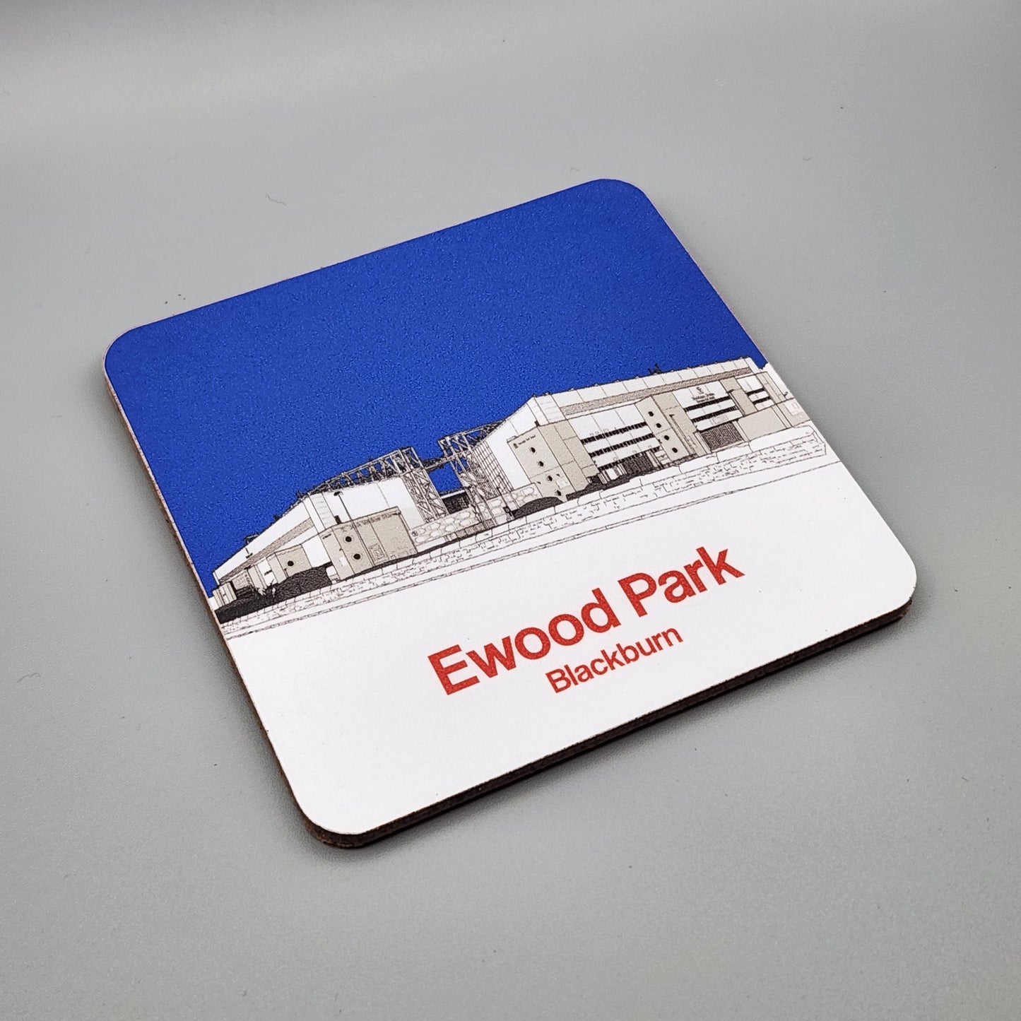 Blackburn Rovers FC coaster of Ewood Park