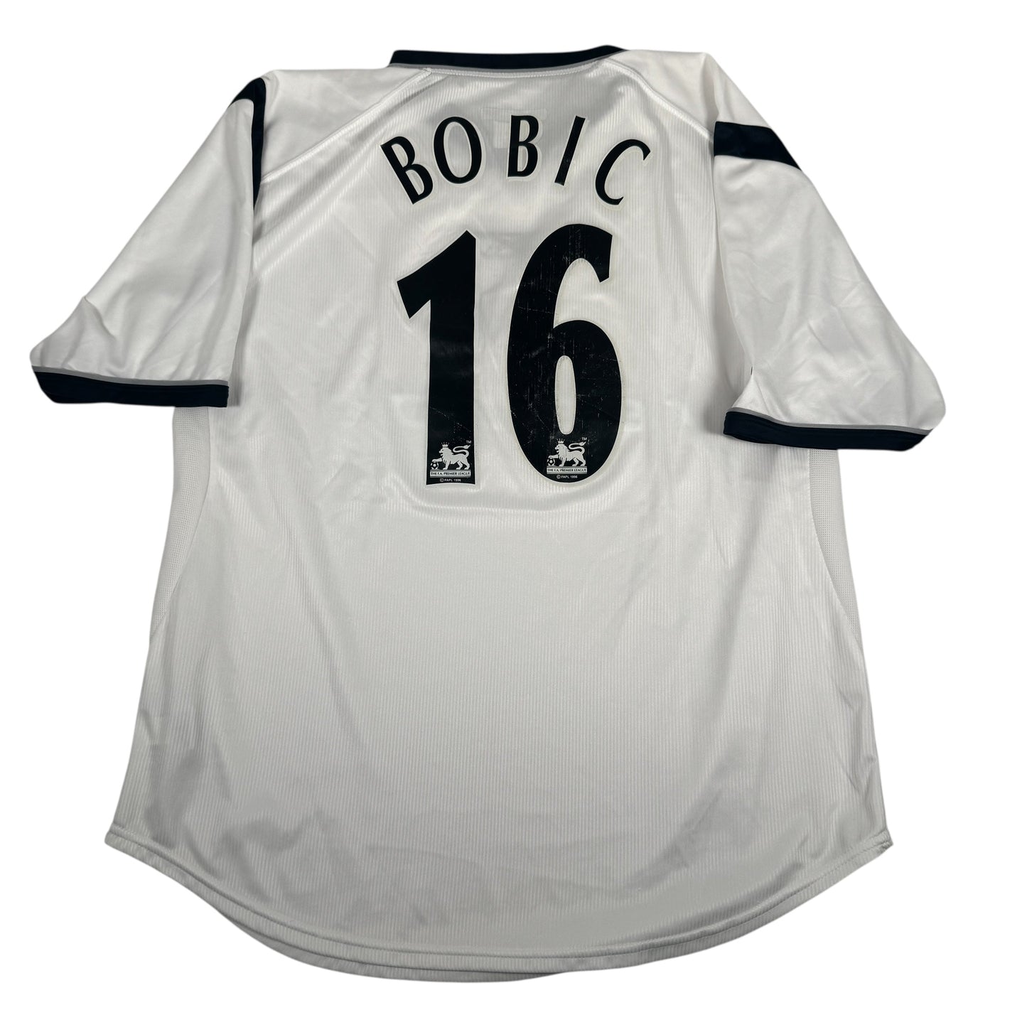 BOBIC 16 Bolton Wanderers 2001/2002/2003 Home Football Shirt Large