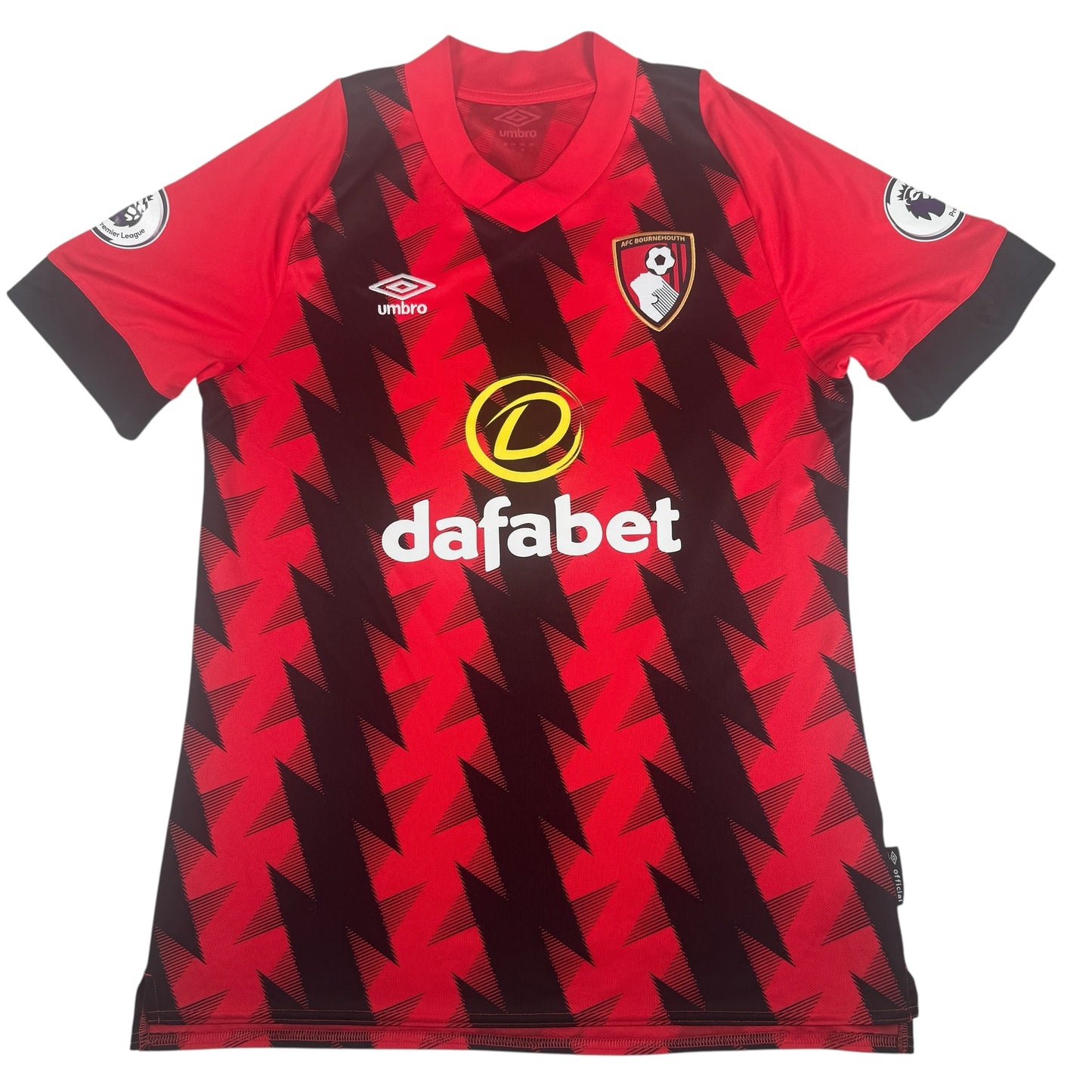 AFC Bournemouth 2022/2023 Home Football Shirt Large