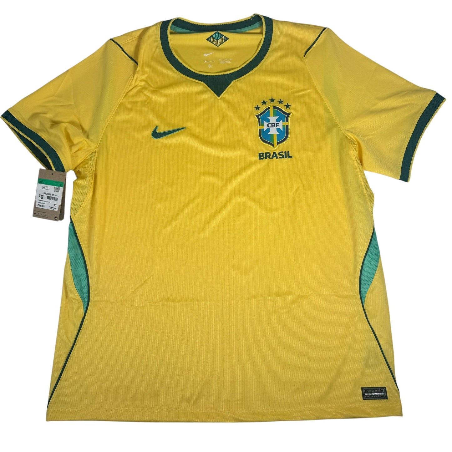 Brazil 2026/2027 Home Football Shirt XL BNWT