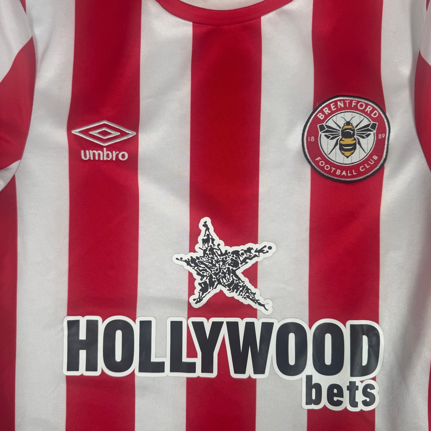 Brentford 2021/2022/2023 Home Football Shirt Small