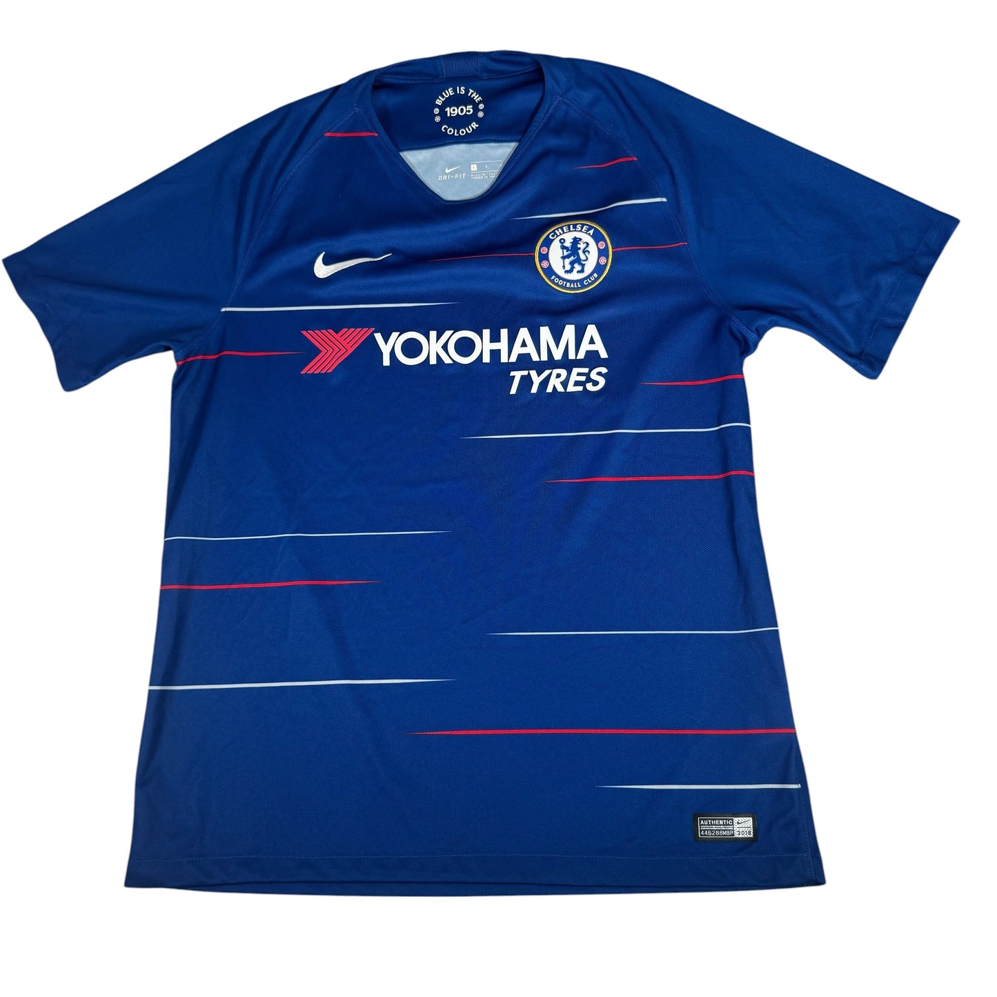 Chelsea 2018/2019 Home Football Shirt Large