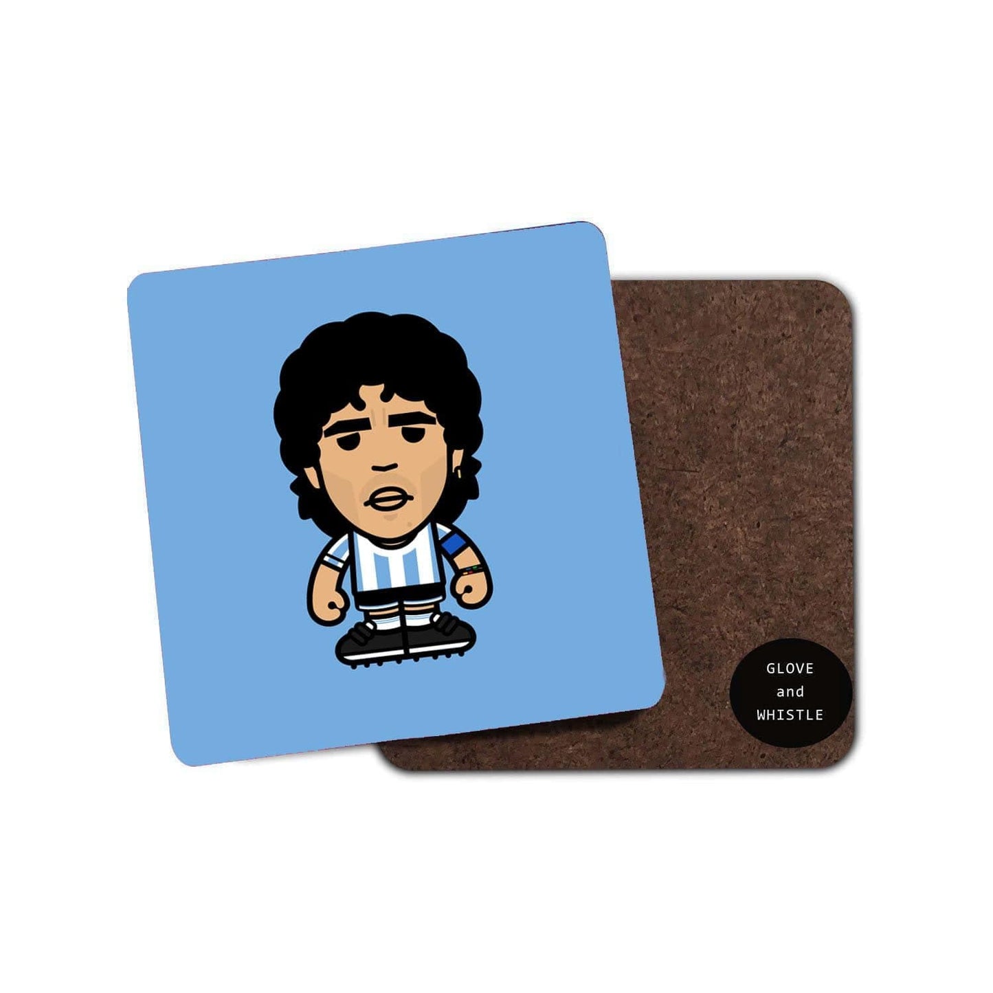 Diego Maradona Argentina Football Coaster