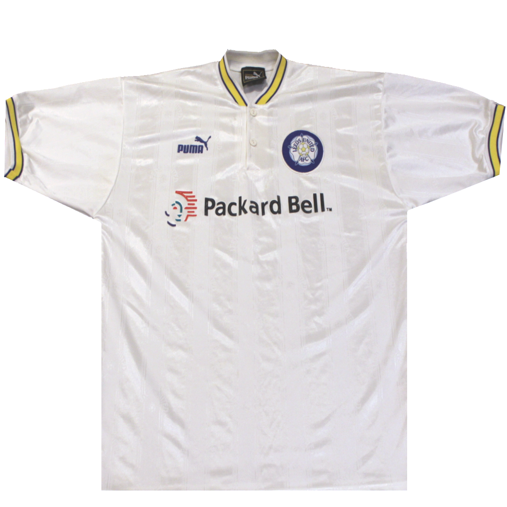 Leeds United 1996-1997 Home Shirt (Excellent) L
