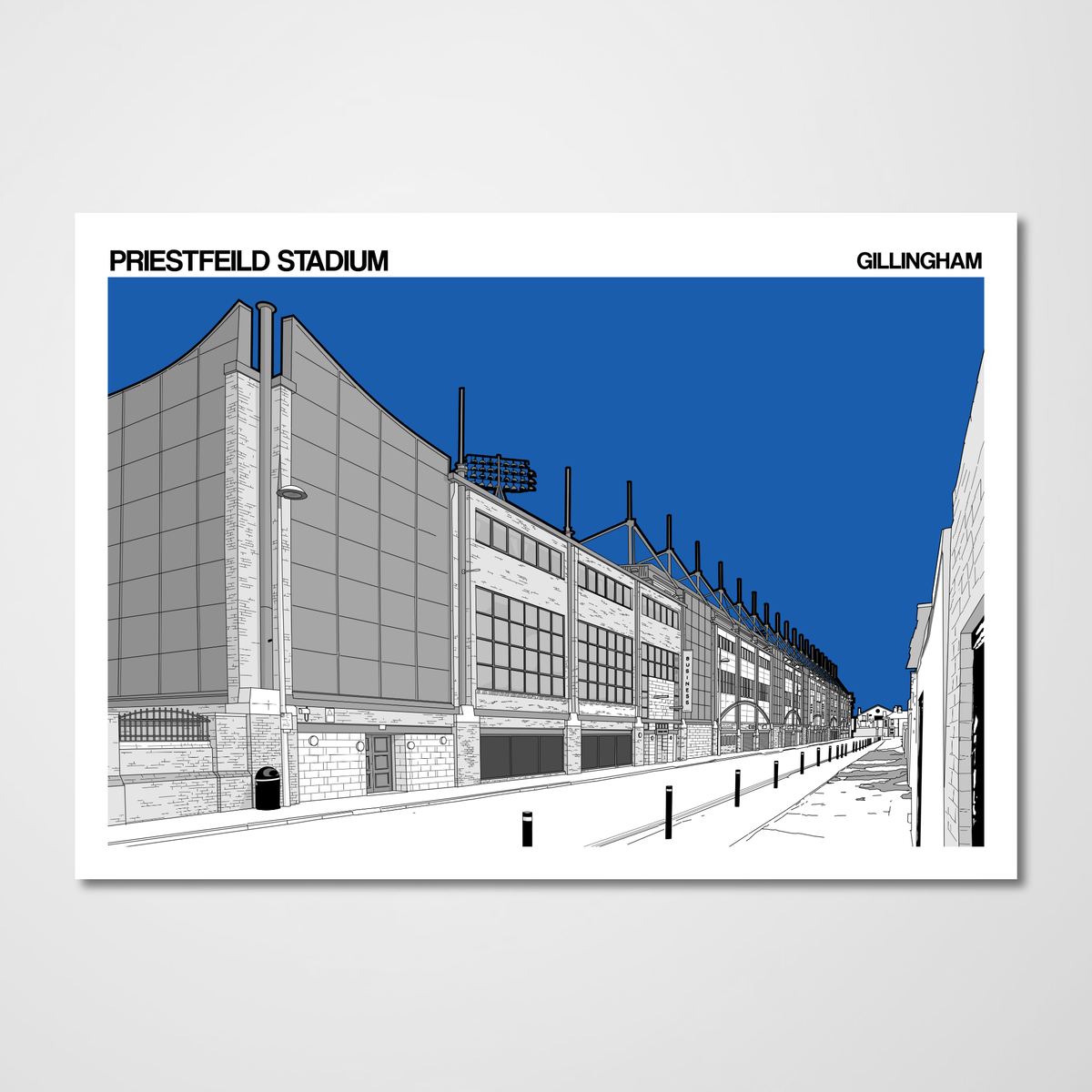 Gillingham Football Club Prints of Priestfield Stadium