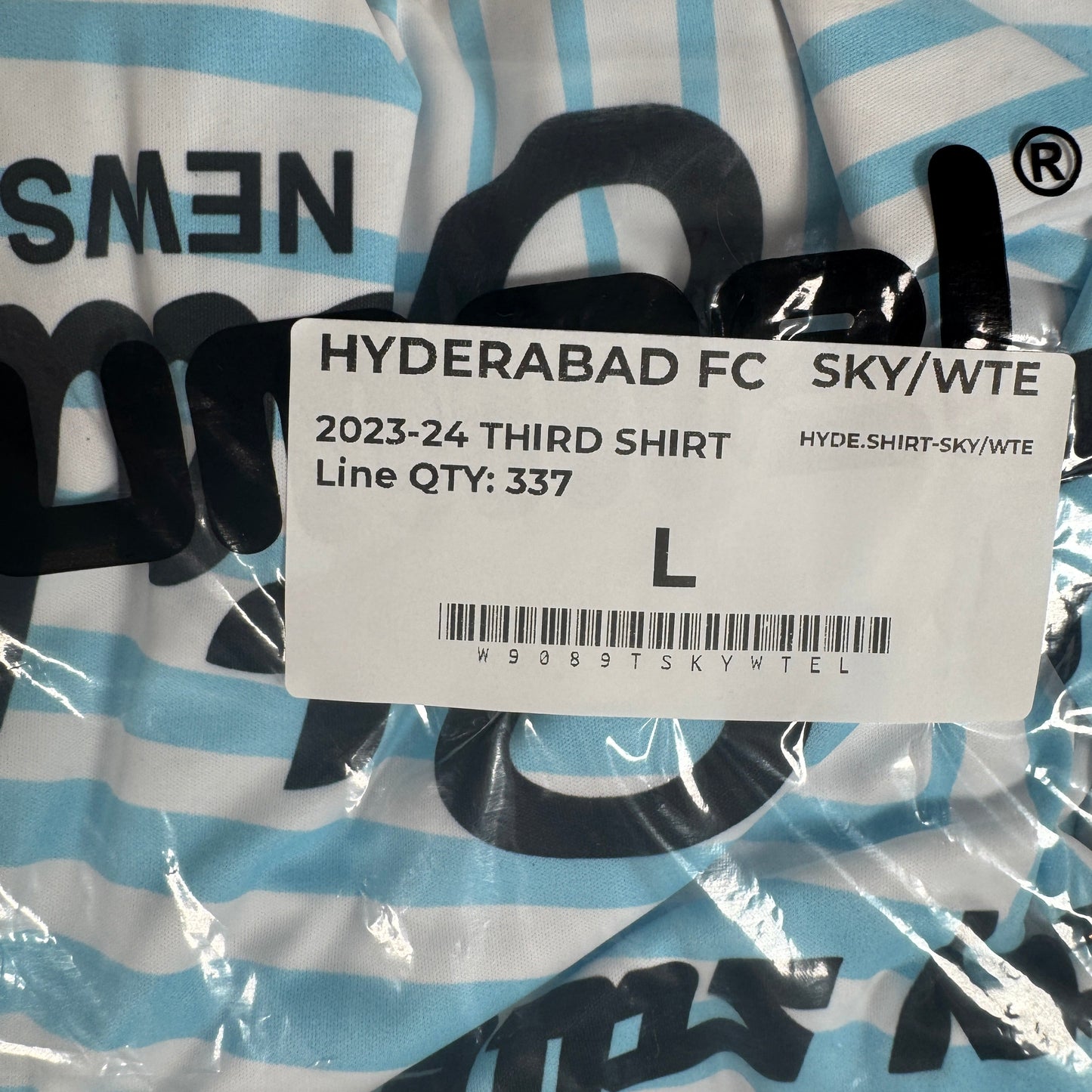 Hyderabad FC 2022/2023 Third Shirt Large BNWT BNIB