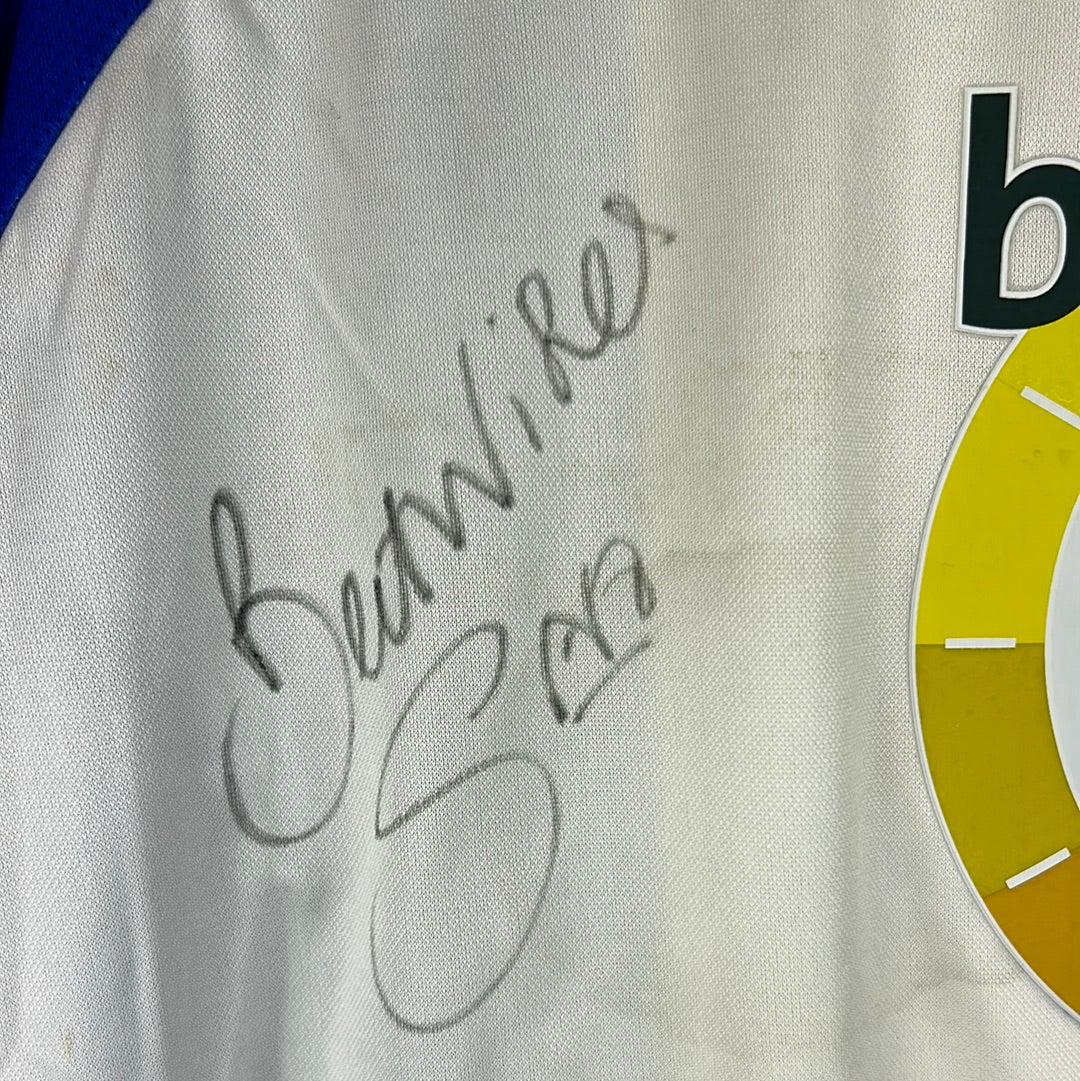 Blackburn Rovers 2006/2007 Match Worn Home Shirt - Savage 8 - Long Sleeve