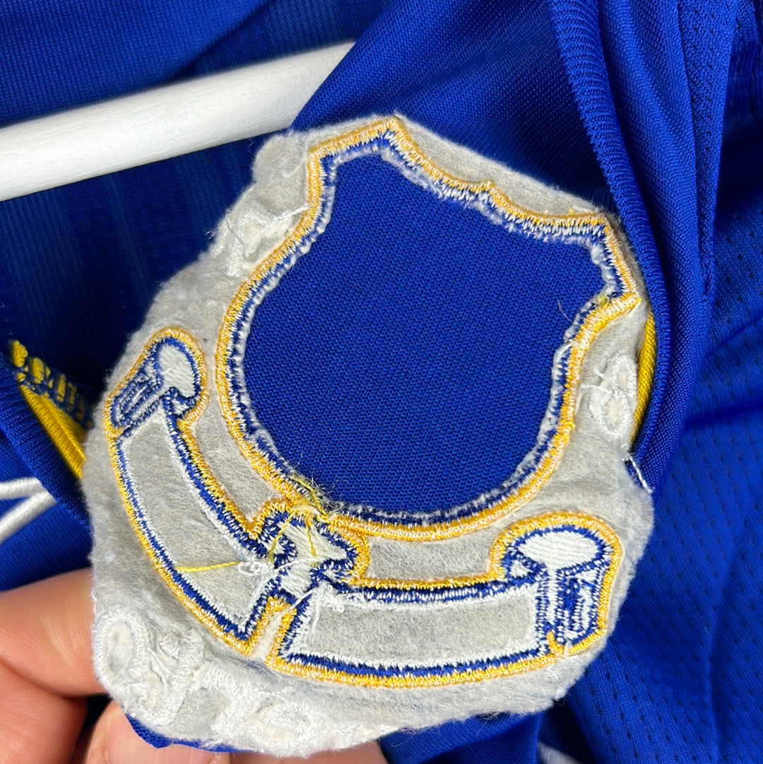 Everton 2007-2008 Player Issue Home Shirt - Johnson 8