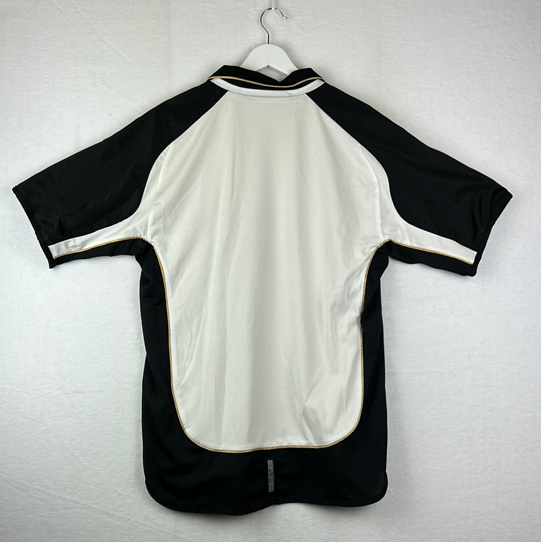 Manchester United 2001/2002 Away/Third Reversible Shirt - Large Adult