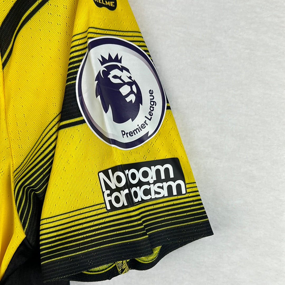 Watford 2021/2022 Match Worn Home Shirt - Sarr 9