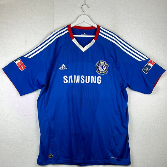 Chelsea 2010/2011 FA Cup Final Home Shirt - Lamaprd 8 - 3XL