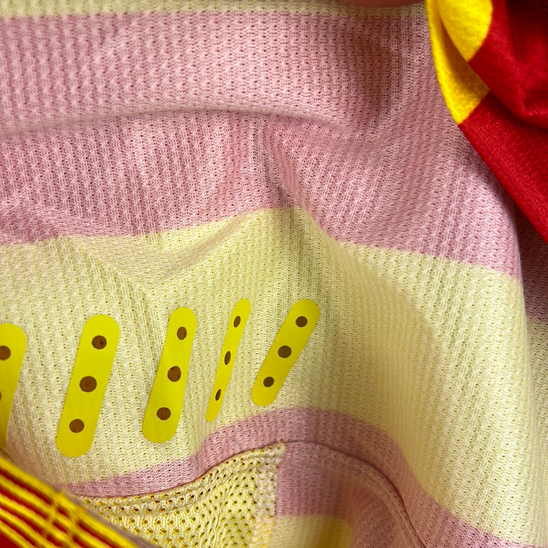 Barcelona 2013/2014 Player Issue Away Shirt - Alexis 9 - Champions League - Long Sleeve
