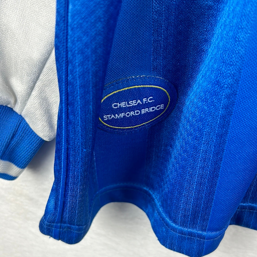 Chelsea 1997/1998 Long Sleeve Home Shirt - DI MATTEO - Excellent Condition