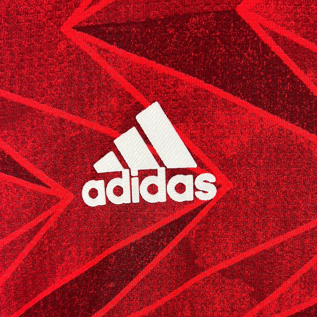 Arsenal 2020-2021 Player/Match Issue Home Shirt - Aubameyang 14