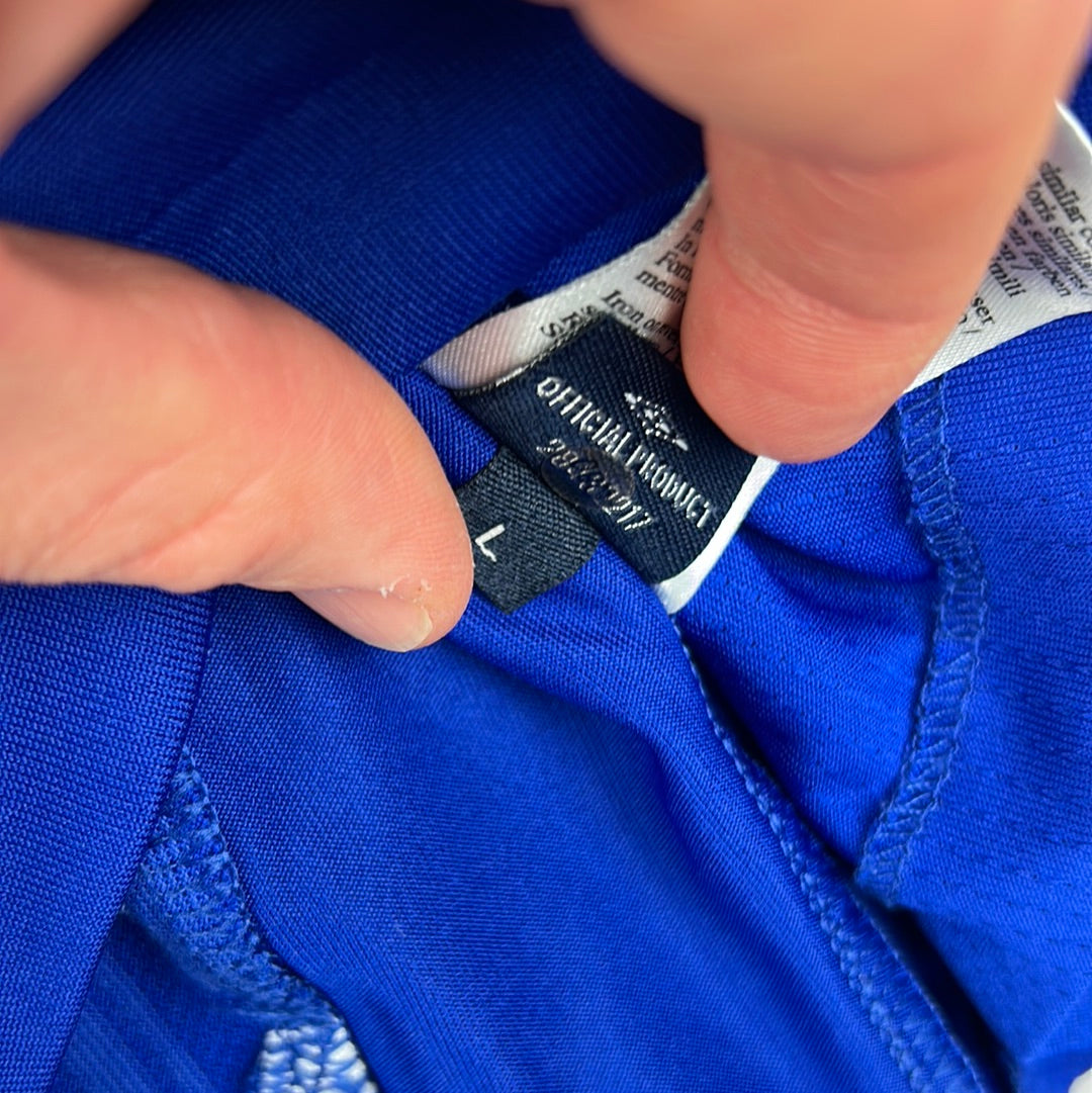 Everton 2007-2008 Player Issue Home Shirt - Johnson 8