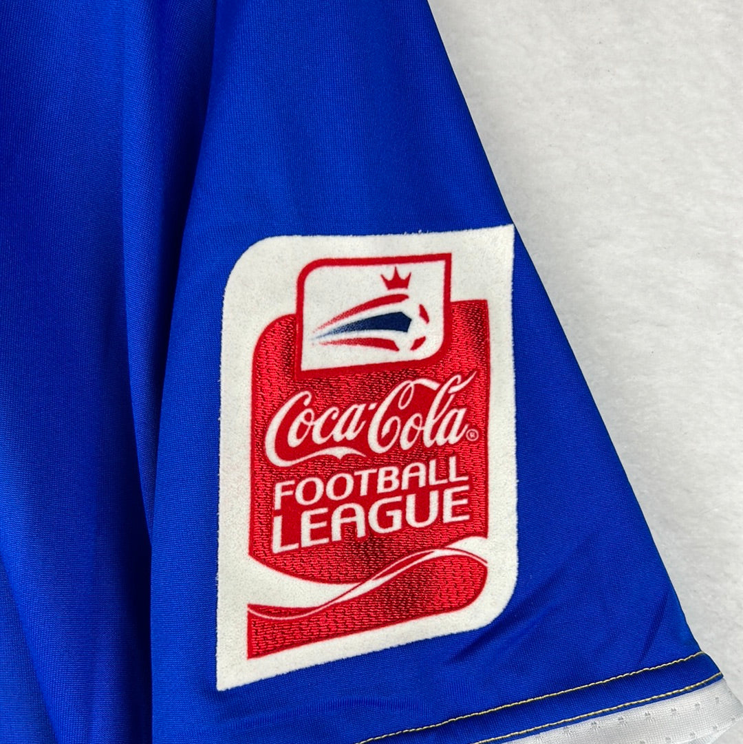 Leicester City 2006-2007 Player Issue Home Shirt - Maybury 2