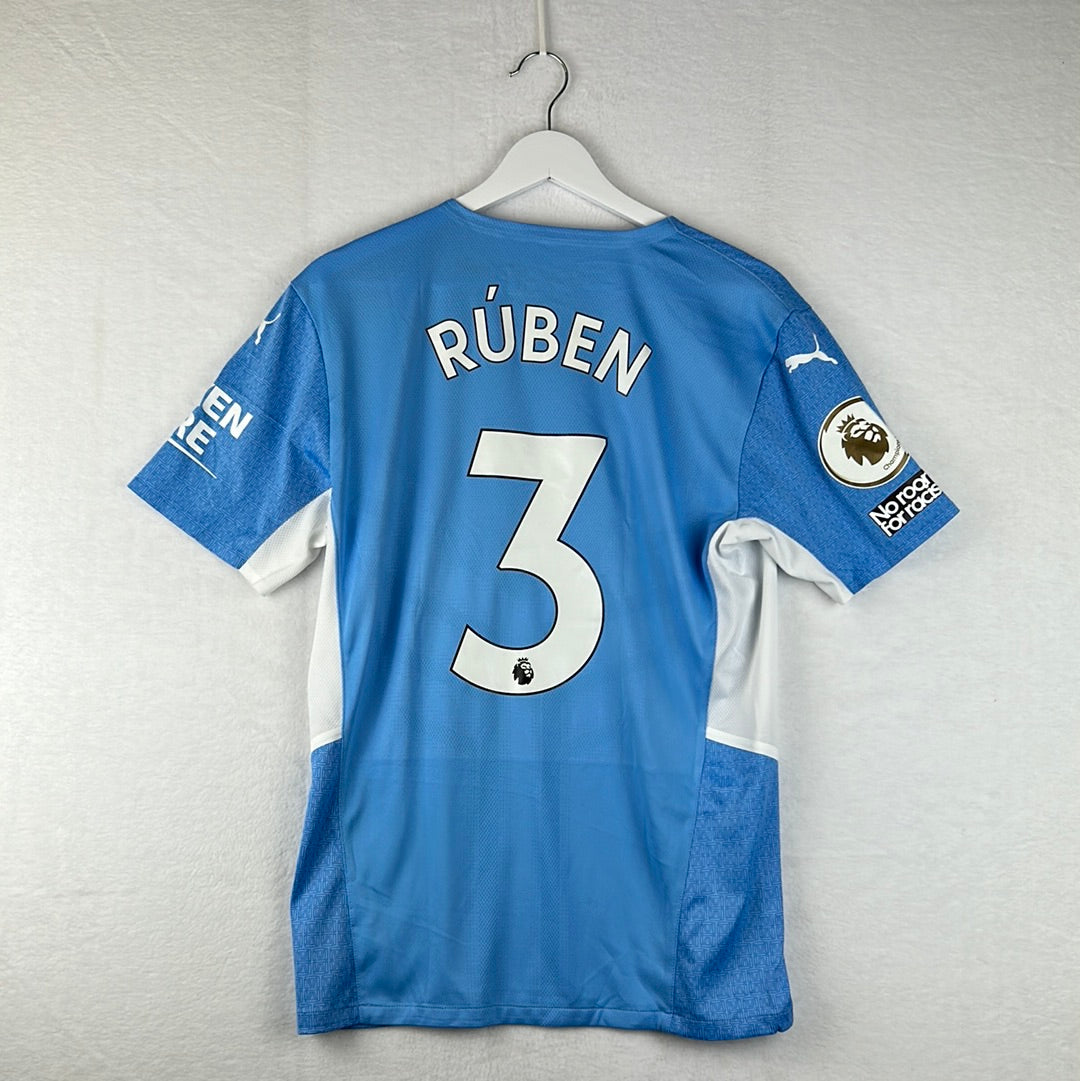 Manchester City 2021-2022 Player Issue Home Shirt - Ruben 3
