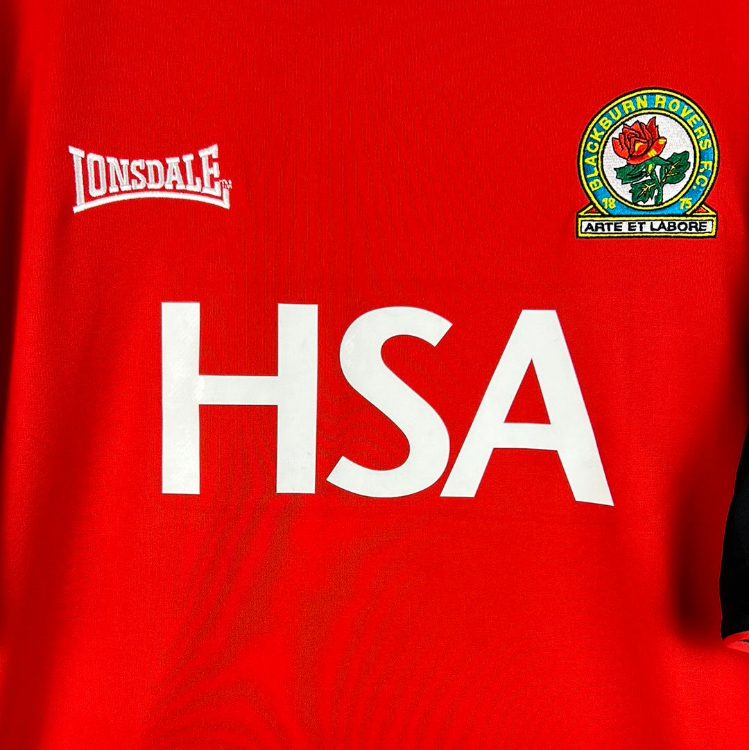 Blackburn Rovers 2004/2005 Player Issue Away Shirt - Short 6