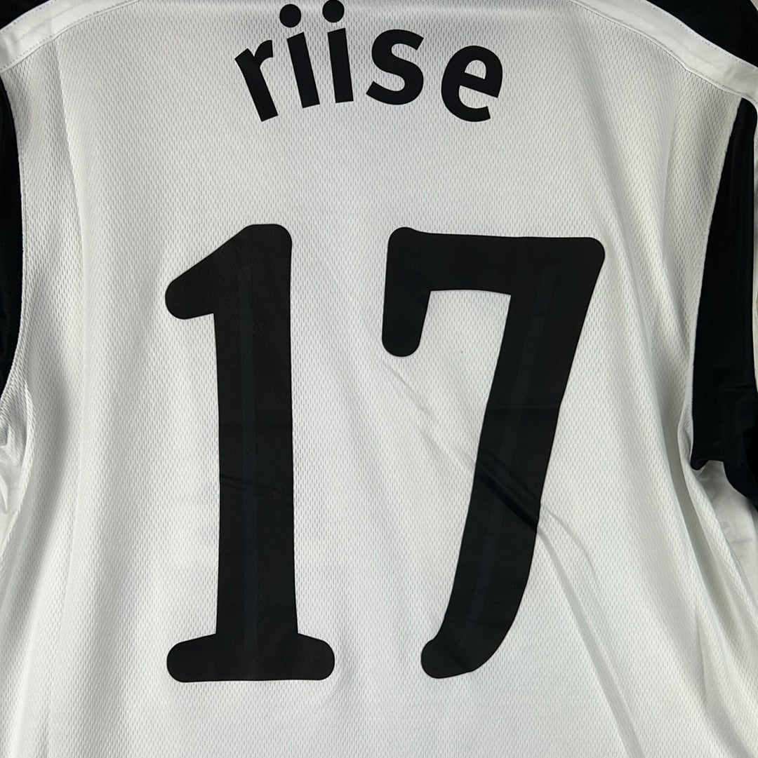 Fulham 2009/2010 Match Worn Home Shirt - Riise 17 - Uefa Cup