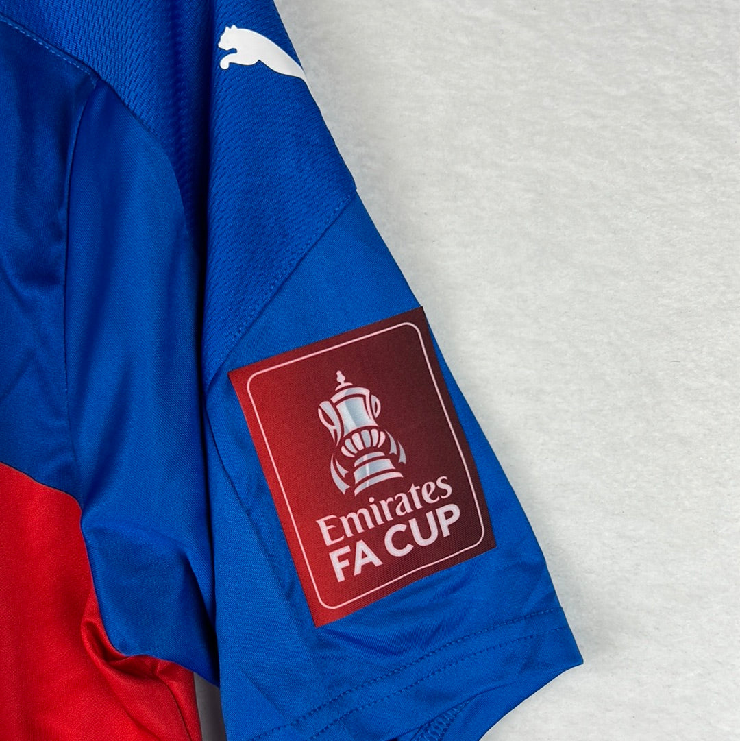 Crystal Palace 2020/2021 Match Worn Home Shirt - Zaha 11