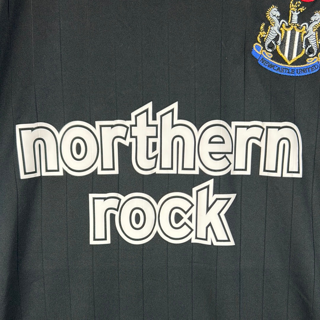 Newcastle United 2006/2007 Matchworn Shirt - Duff 11 - UEFA Cup