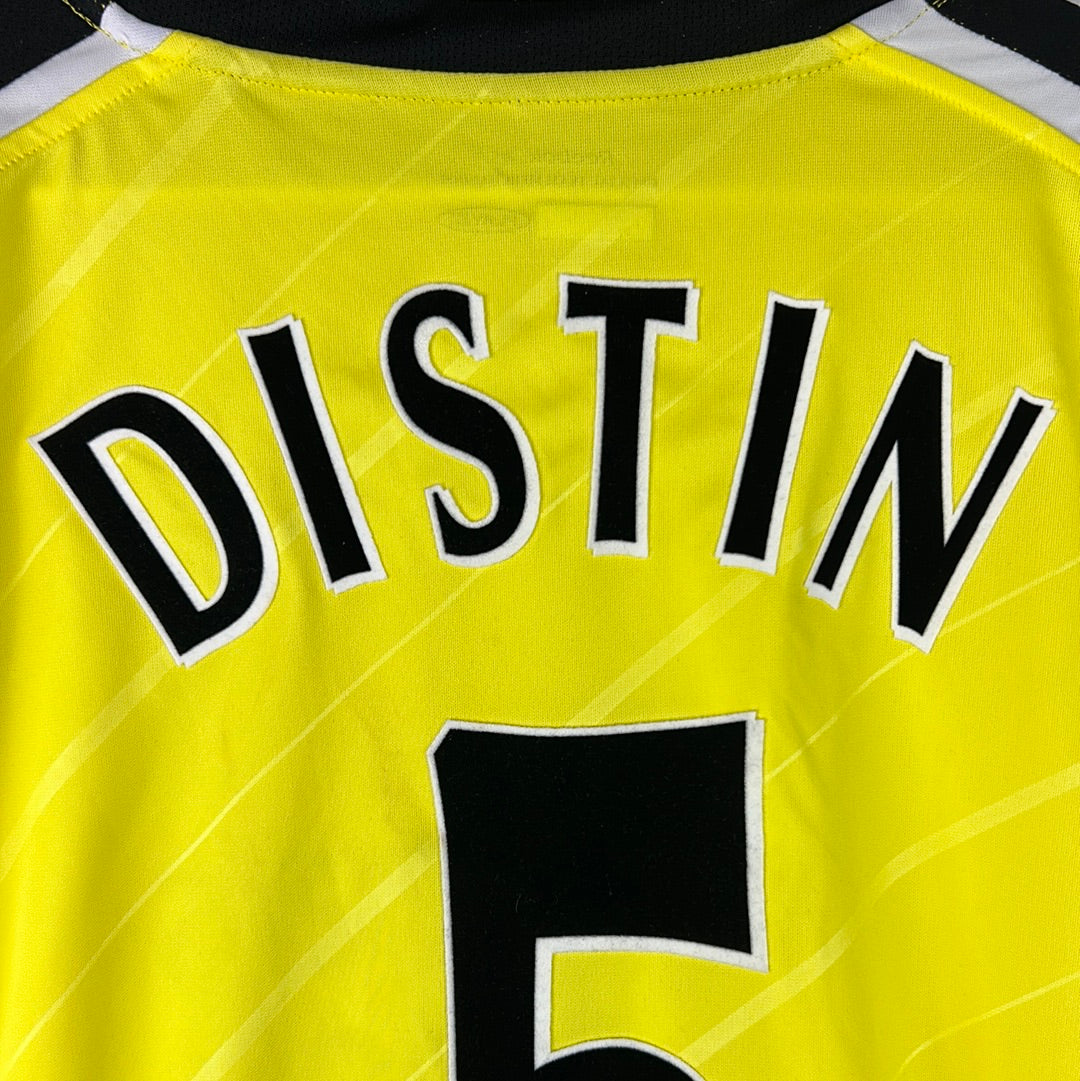 Manchester City 2005-2006 Player Issue Third Shirt - Distin 5
