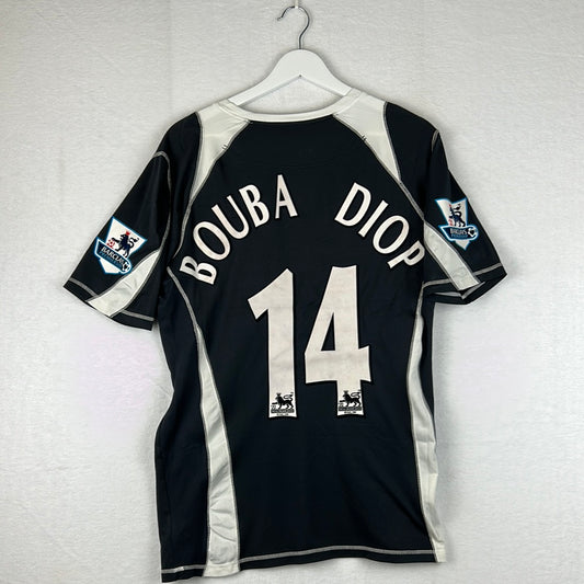 Fulham 2006/2007 Match Worn/Issued Away Shirt - Bouba Diop 14