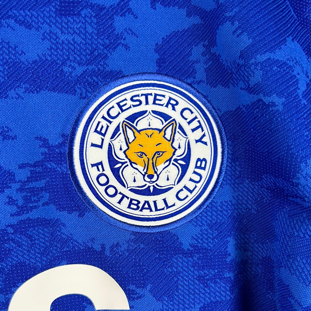 Leicester City 2021-2022 Player Issue Home Shirt - Maddison 10
