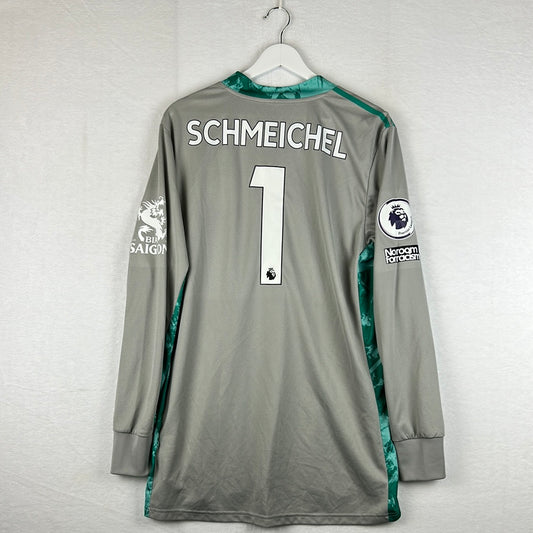 Leicester City City 2020-2021 Player Issue Goalkeeper Shirt - Schmeichel 1