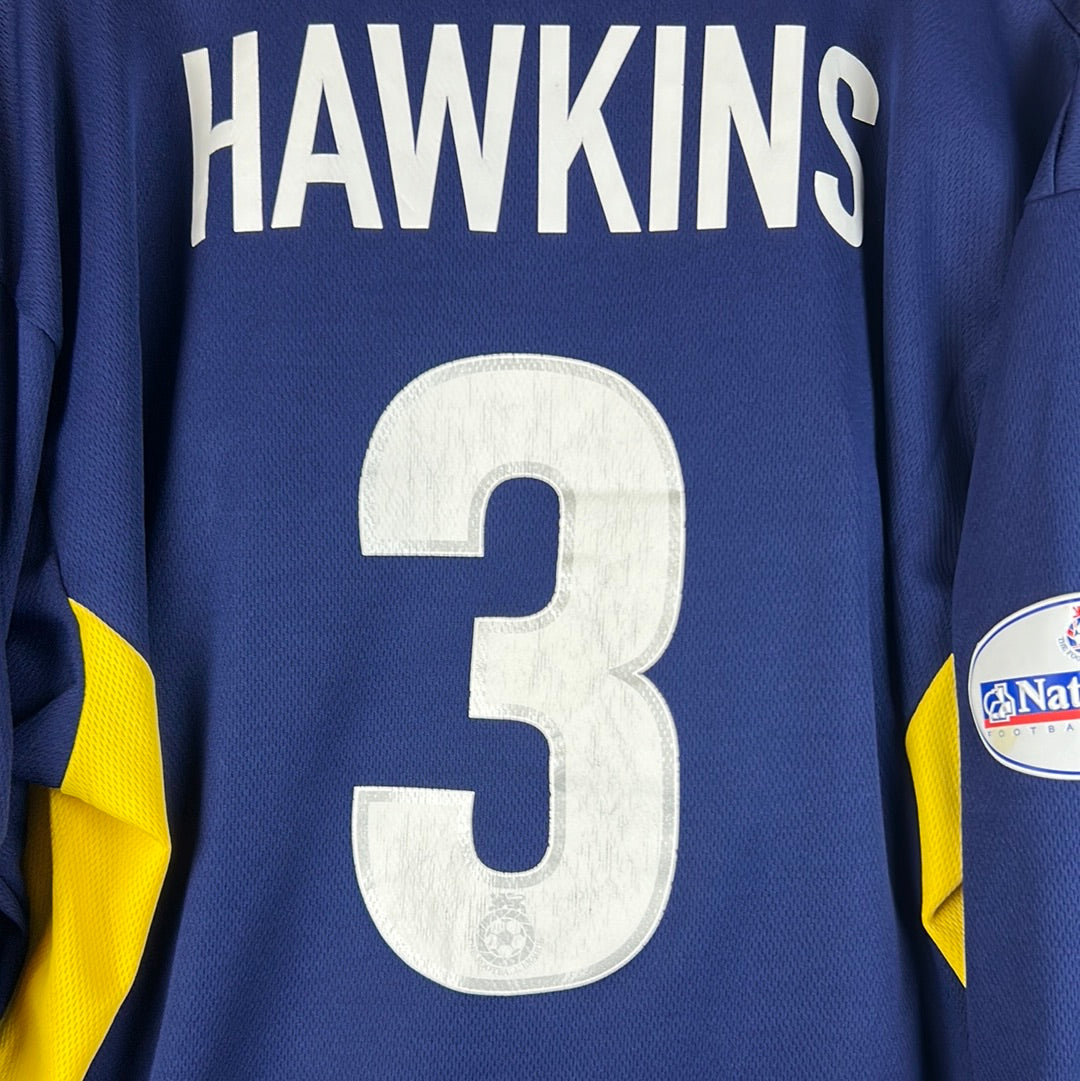 Wimbeldon 2002/2003 Player Issue/ Match Worn Home Shirt - Hawkins 3 - Long Sleeve