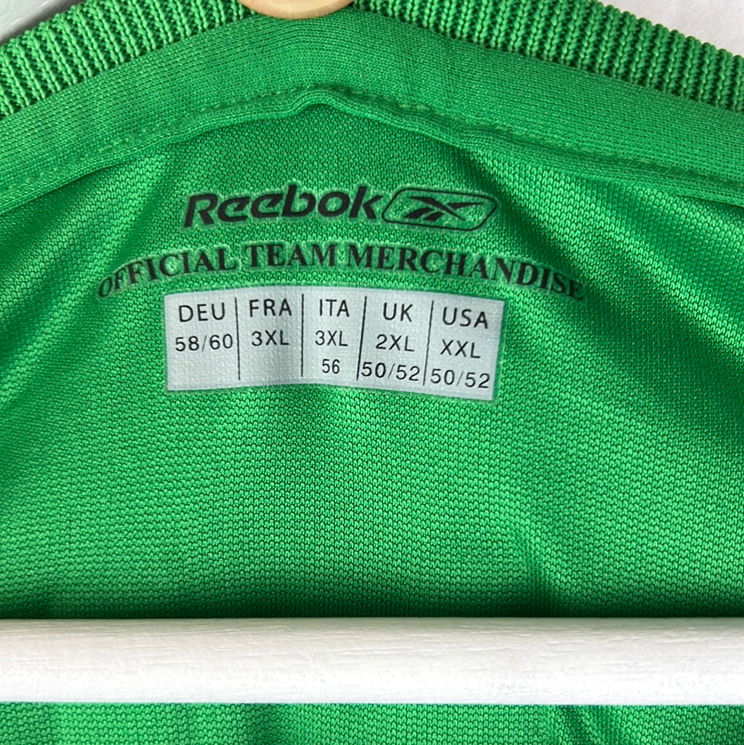 Manchester City 2004-2005 Player Issue Goalkeeper Shirt - Weaver 12