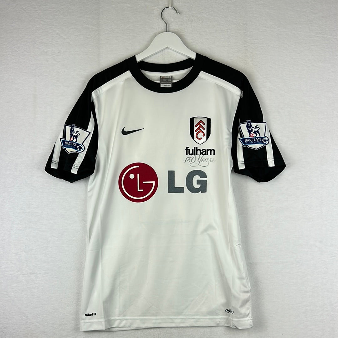Fulham 2009/2010 Match Isssed Home Shirt - Murphy 13 - 130 Years