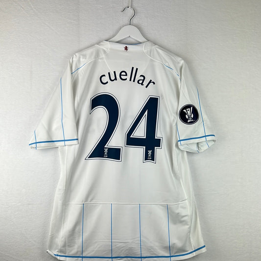 Aston Villa 2008/2009 Player Issue Third Shirt - Cuellar 24