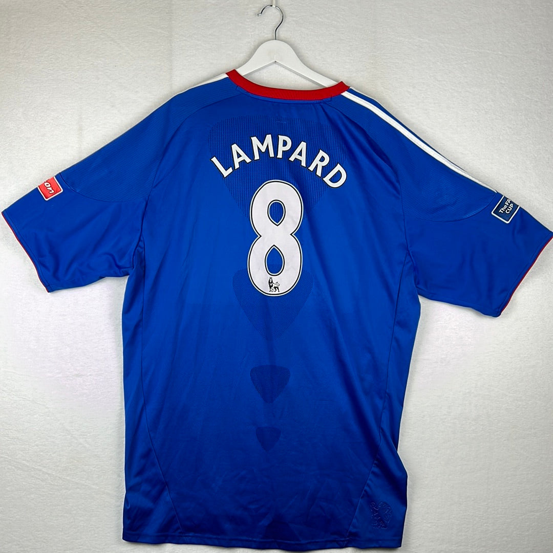 Chelsea 2010/2011 FA Cup Final Home Shirt - Lamaprd 8 - 3XL