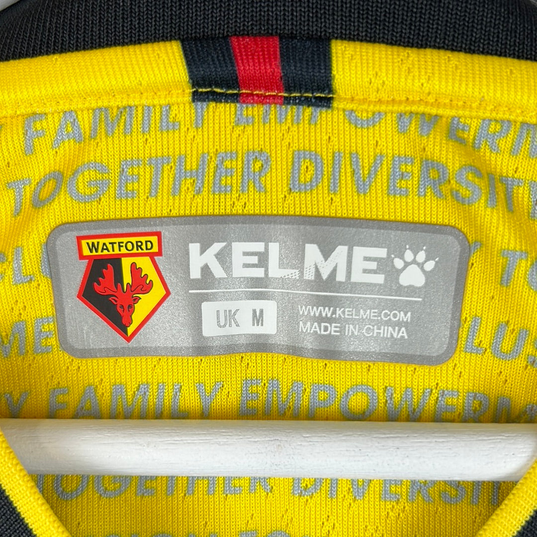 Watford 2021/2022 Match Worn Home Shirt - Sarr 9