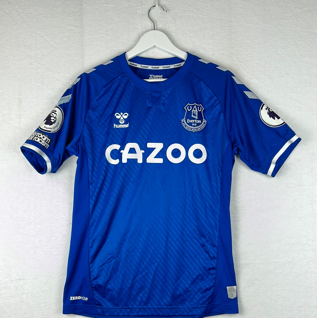 Everton 2020/2021 Player Issue/ Match Worn Home Shirt - Calvert Lewin 9