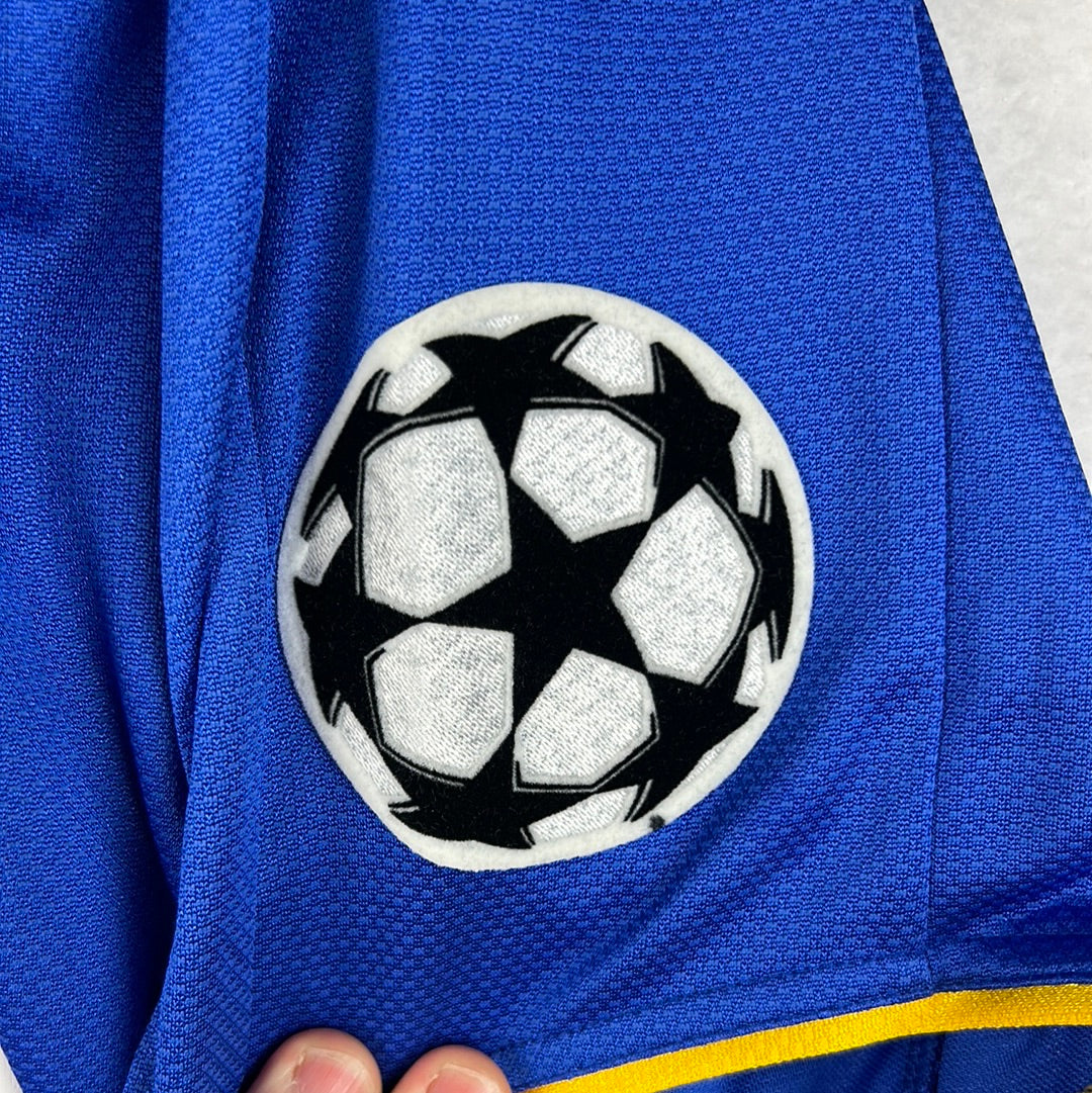 Chelsea 2008/2009 Player Issue Home Shirt - Belletti 35 - Champions League