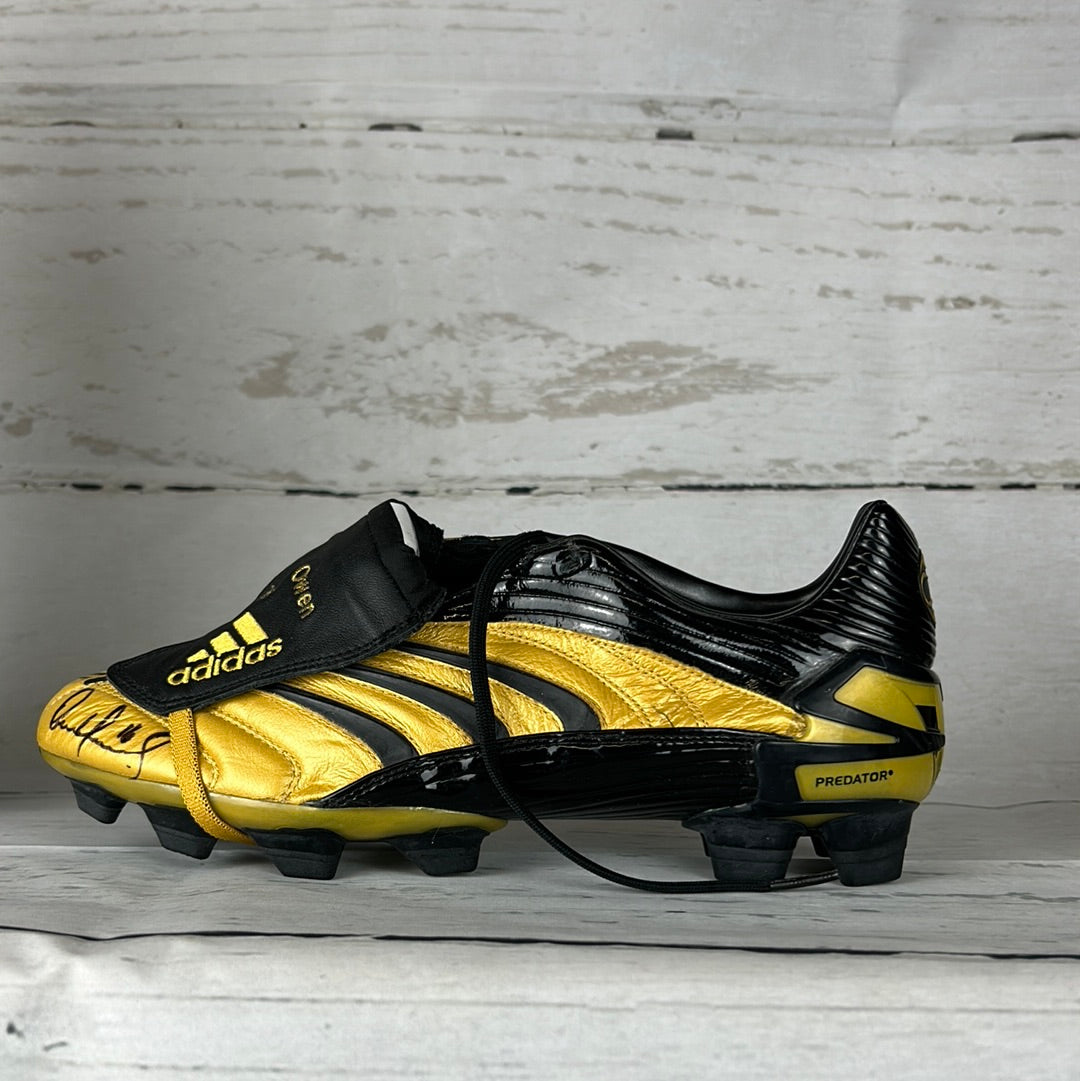 Owen Hargreaves Matchworn Predator Boots - Manchester United