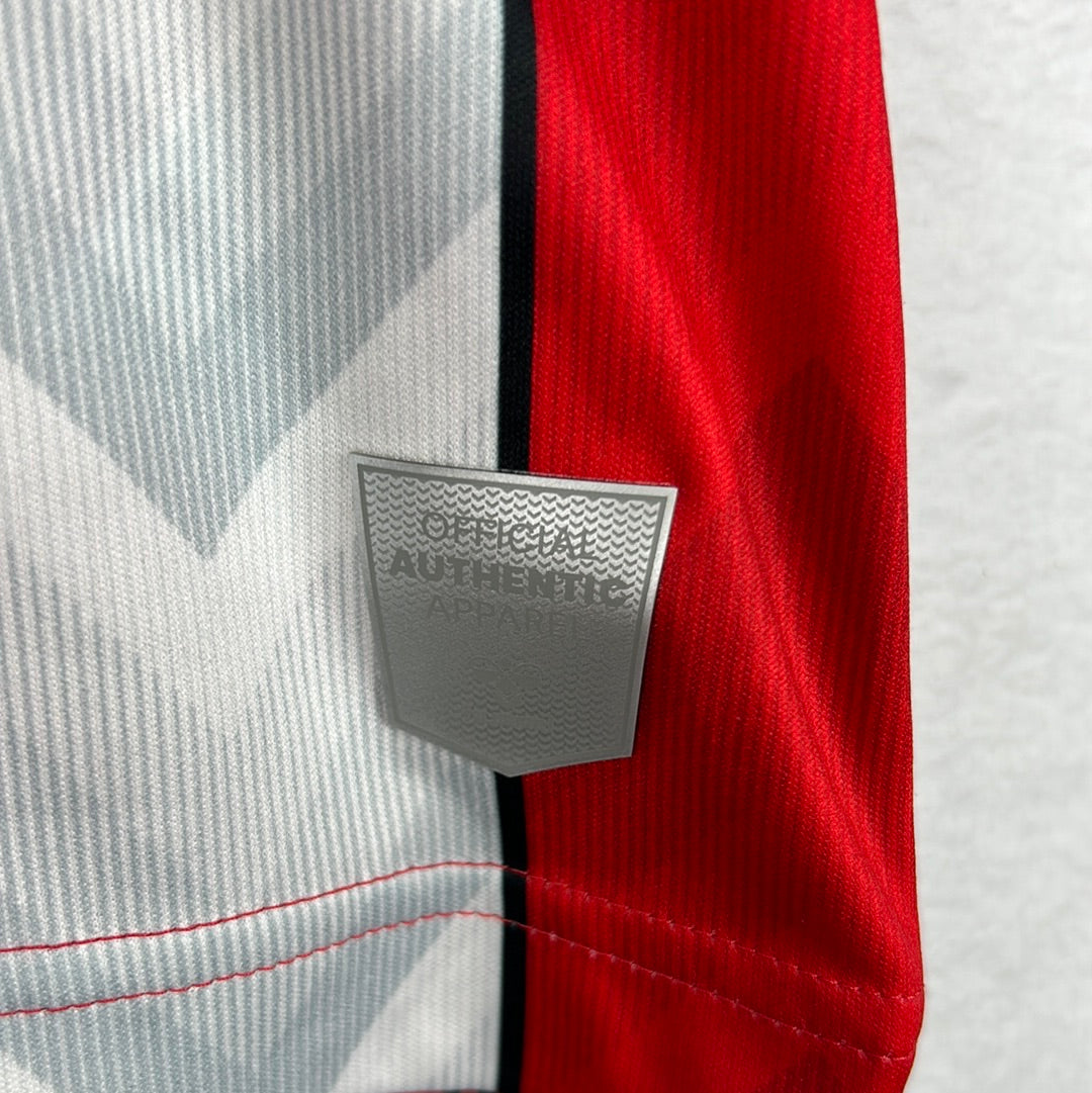 Southampton 2020/2021 Match Worn/ Issued Home Shirt - Bednarek 35