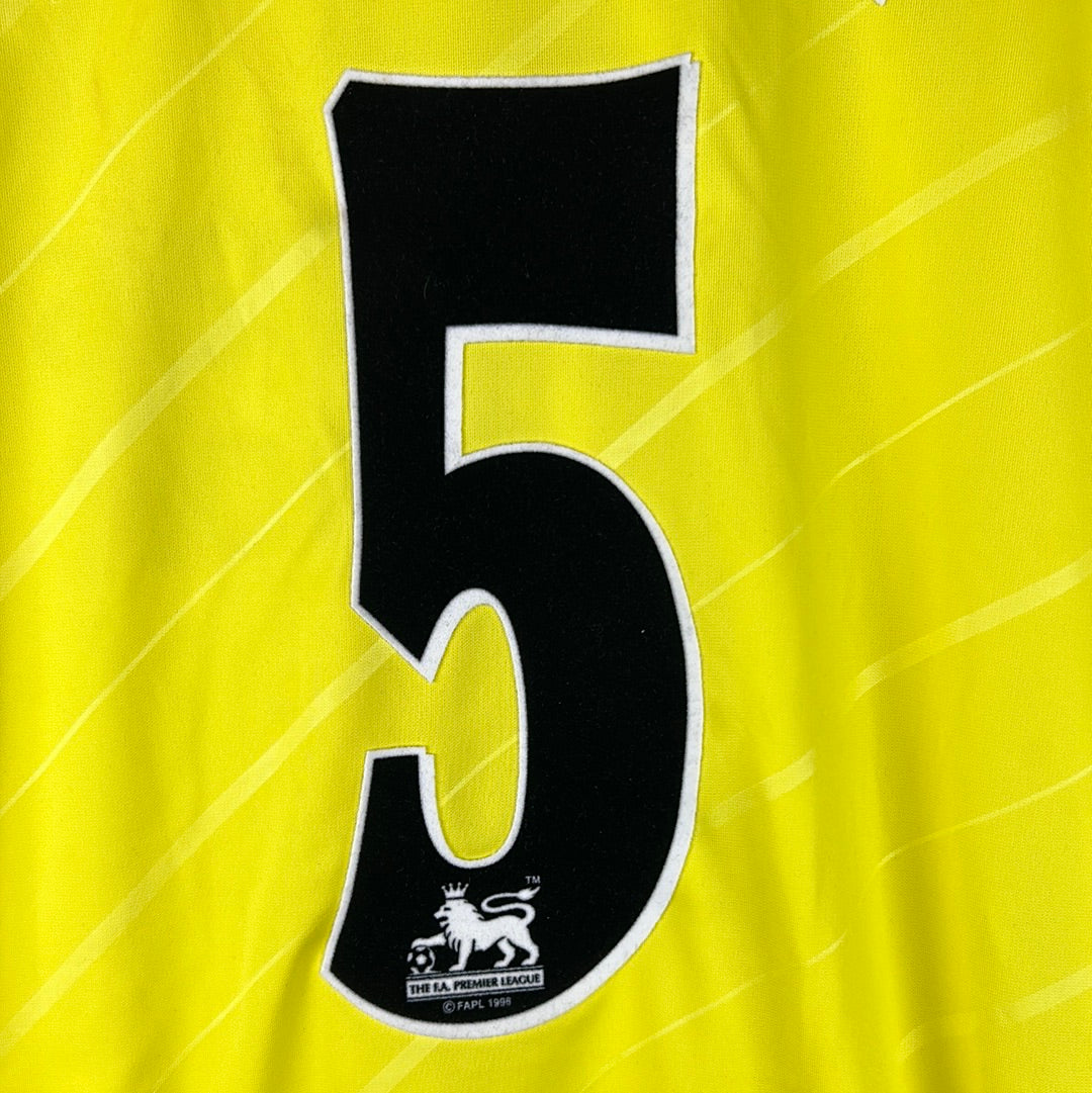 Manchester City 2005-2006 Player Issue Third Shirt - Distin 5